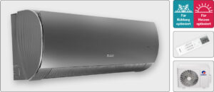 Gree Dark Pro Inverter Klimaanlage Set – 3,5 kW (GWH12ACCXD-K6DNA1D-DARK)